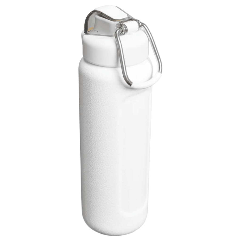 24oz Insulated Water Bottles with Push-Button Flip Top & Carry Loop