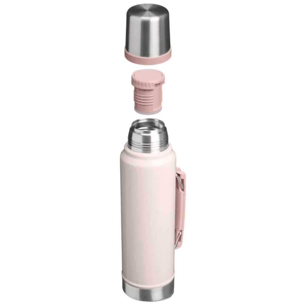 Leakproof Insulated Stainless Steel Vacuum Bottle with Twist-and-Pour Stopper