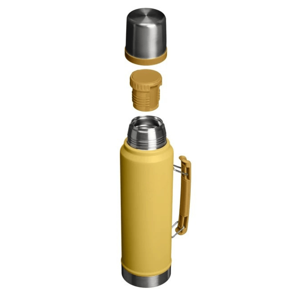 Leakproof Insulated Stainless Steel Vacuum Bottle with Twist-and-Pour Stopper